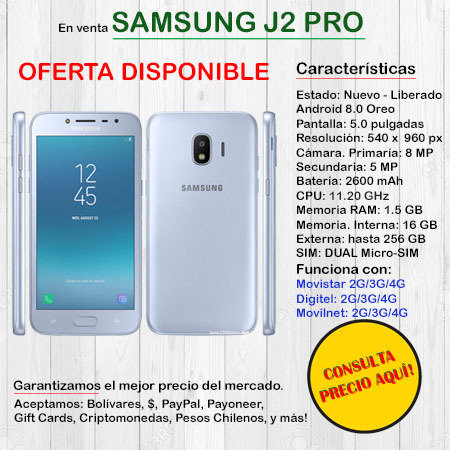 Samsung J2 PRO DUAL SIM - Smartphone J2PRO