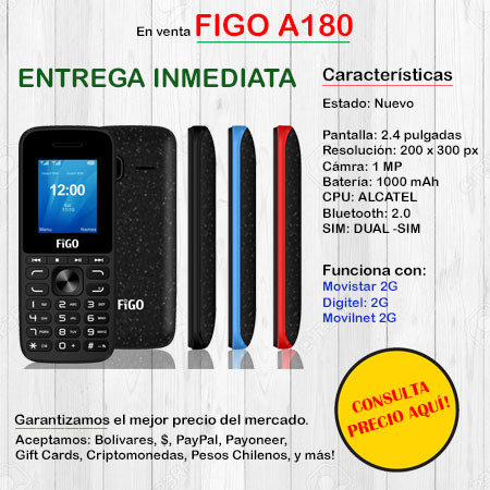 FIGO A180 - Teléfono FIGOA180
