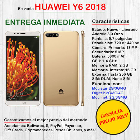 Huawei Y6 DUAL SIM - Smartphone HUAWEIY6