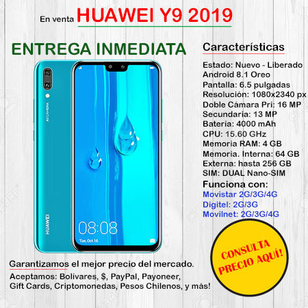 Huawei Y9 DUAL SIM - Smartphone HUAWEIY9