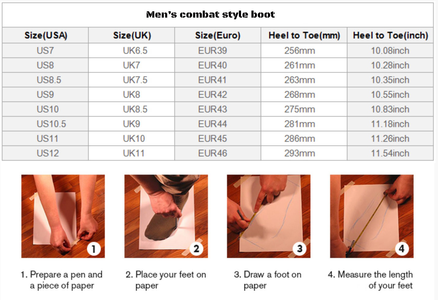 Boots - "Beast" Collection, designer combat style boots