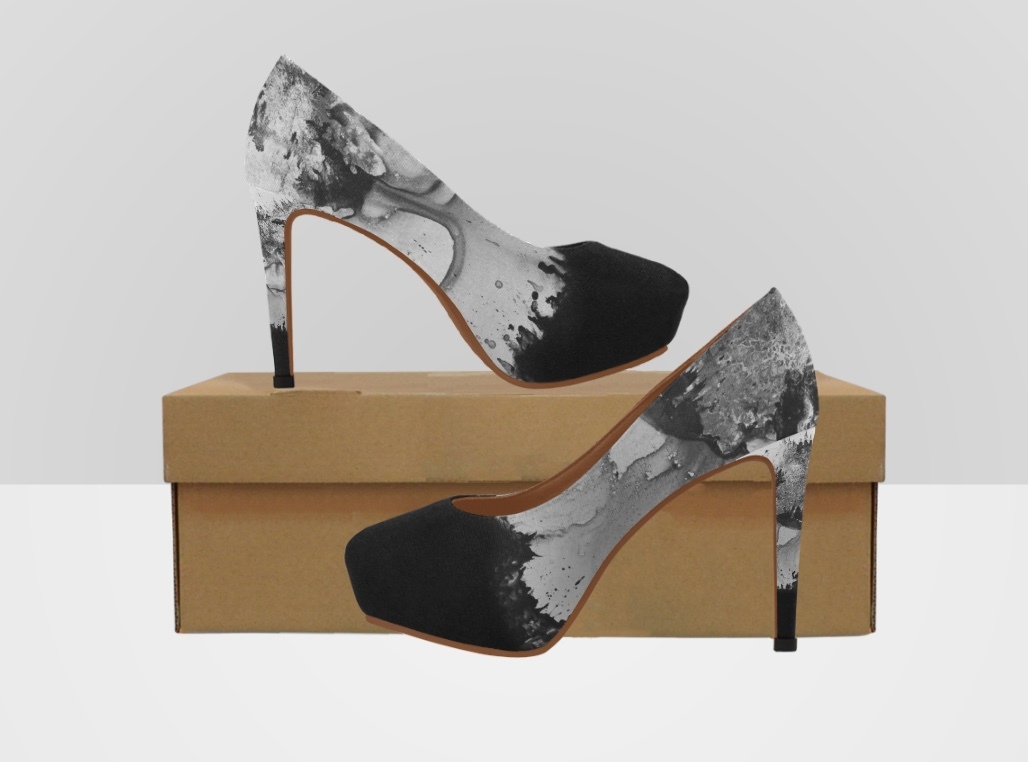 Designer 10.5cm high heels - "Beast" series 00785