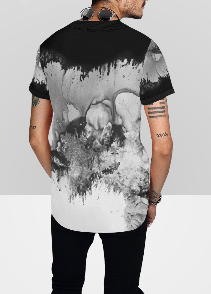 Mens Designer casual baseball style shirt - "Beast" collection