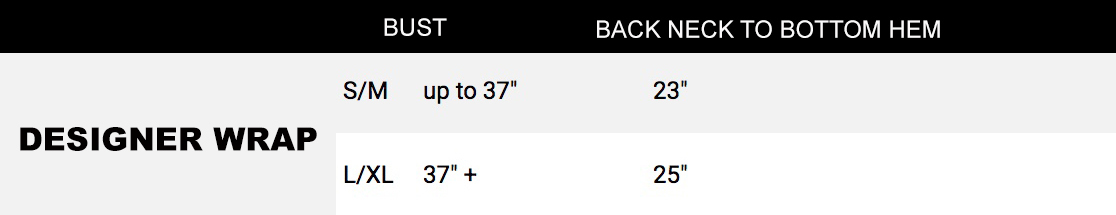 Designer Wrap: Bat-winged sleeves, "Beast" series