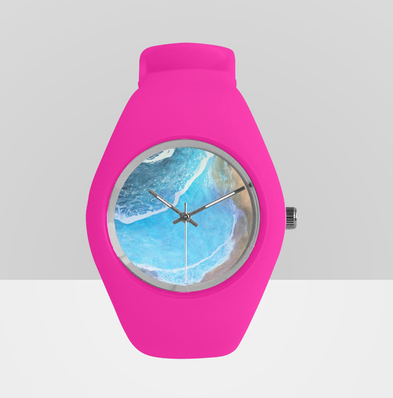 Pink Art Series Dress Watch - select art work