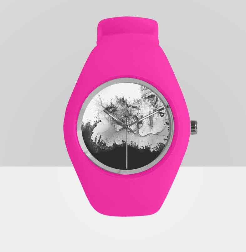 Pink Art Series Dress Watch - select art work