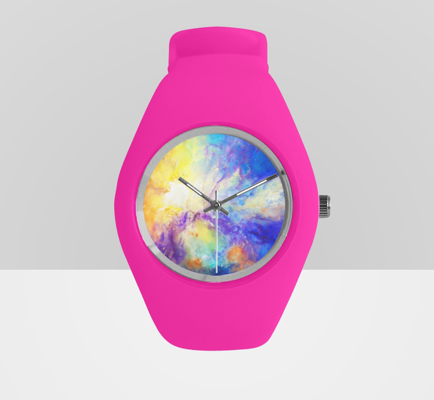 Pink Art Series Dress Watch - select art work