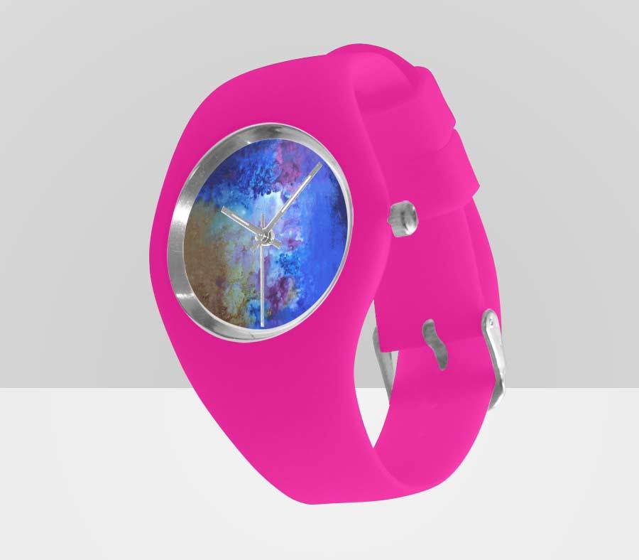 Pink Art Series Dress Watch - select art work
