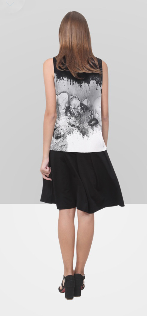 Long Two part Dress - 'Beast' design