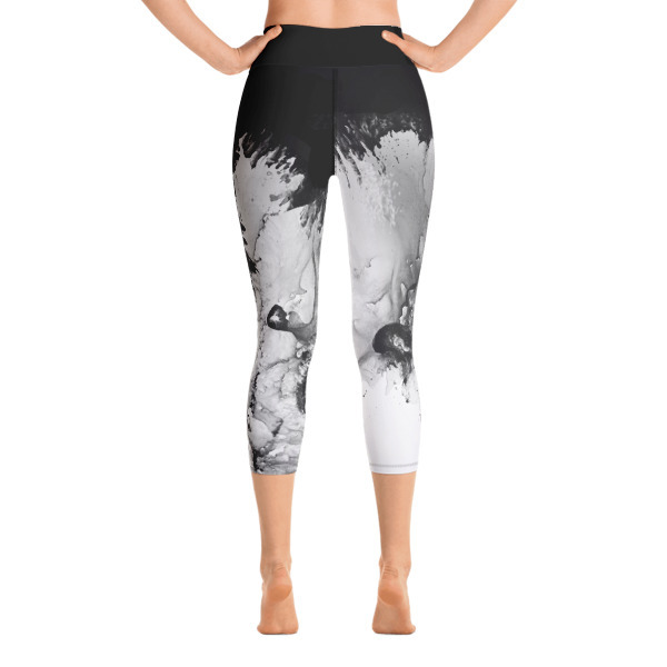 Designer Yoga Capri Leggings -'Beast' series, choice of art work