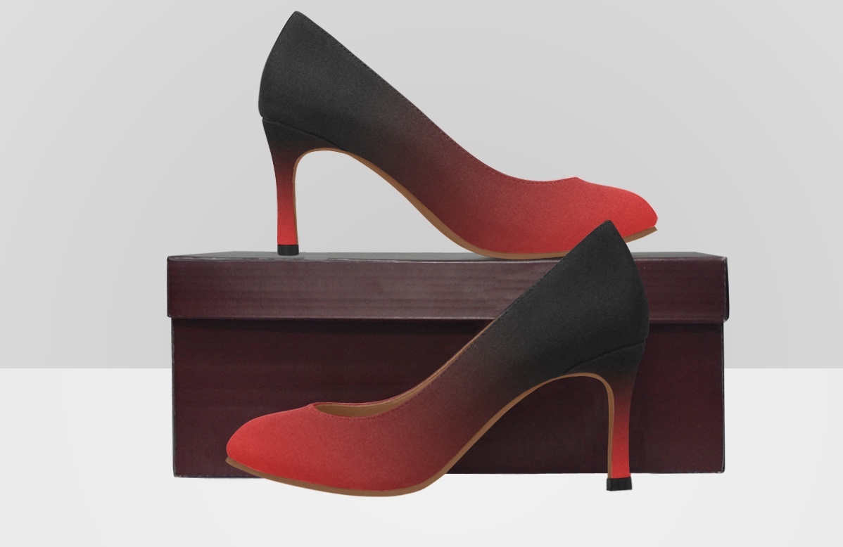 Designer below-knee pleated skirt - "Beast" collection