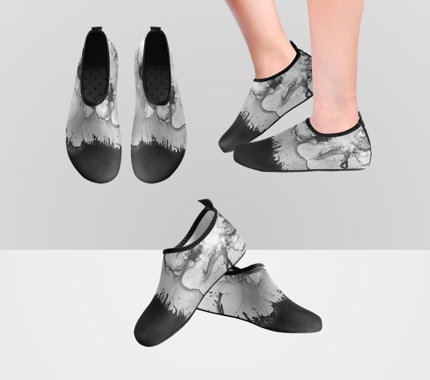 Designer Wet Shoe - "Beast" Collection, swimwear collection 01328