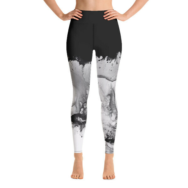 Designer Yoga Capri Leggings -'Beast' series, choice of art work