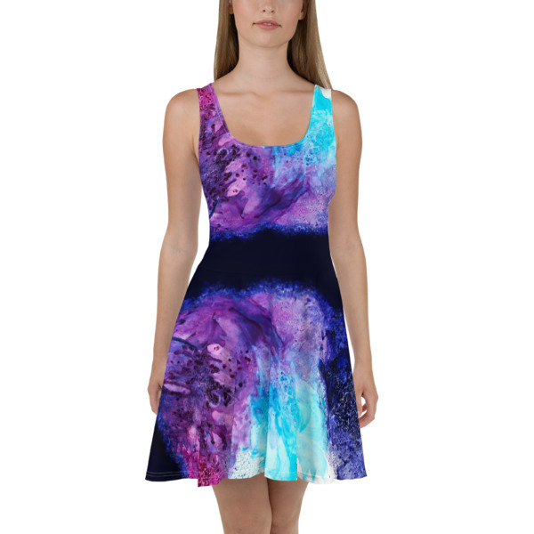 Flared Dress  - 'Conjugation ii ' collection, 2 design options 01397