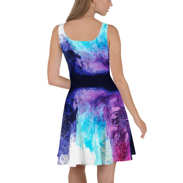 Flared Dress  - 'Conjugation ii ' collection, 2 design options