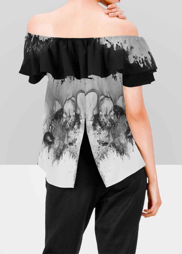 Designer Off the shoulder top - "Beast"