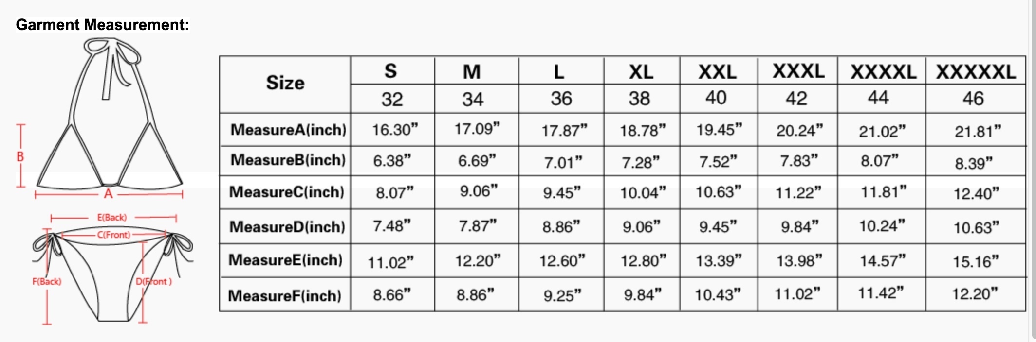 Designer String Bikini  -  'Beast'