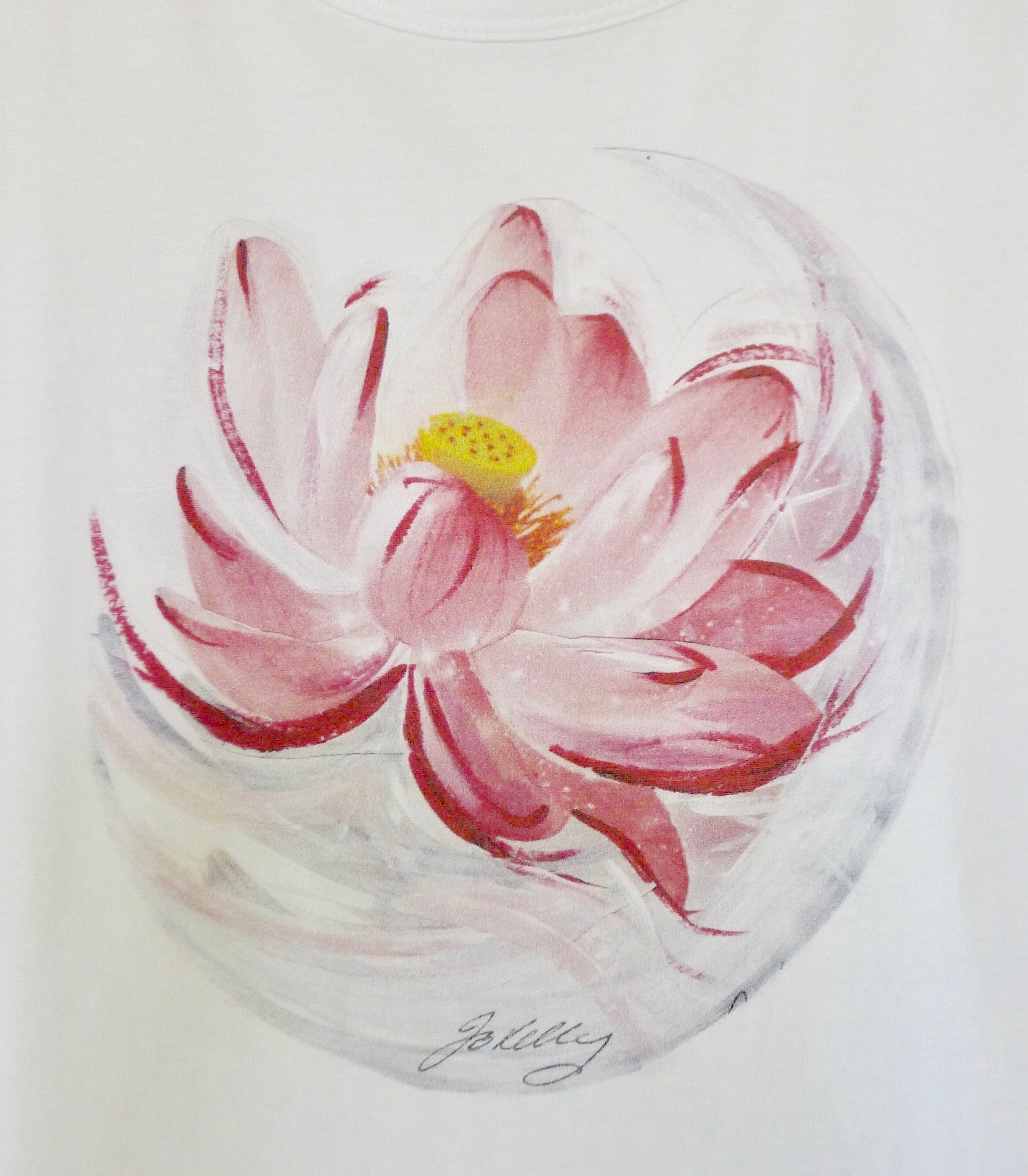 Lunar Lotus Yoga Tee