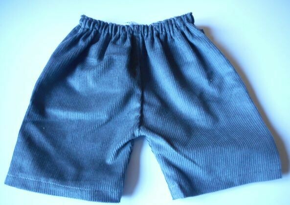 Trousers with back pockets - grey Trousers with back pockets - grey