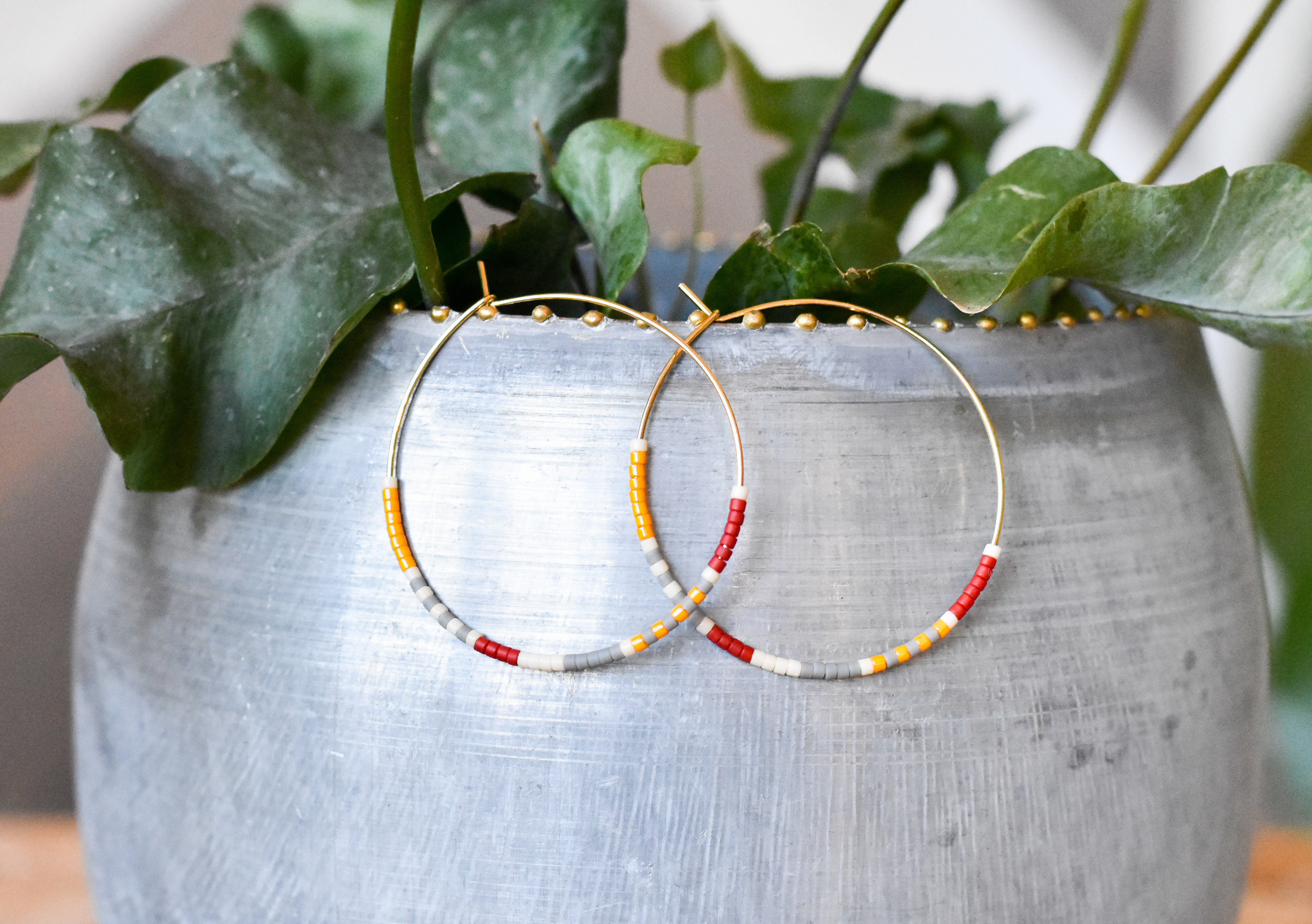 miyuki beaded hoops 43jsbe CANEWXNAZBRYY