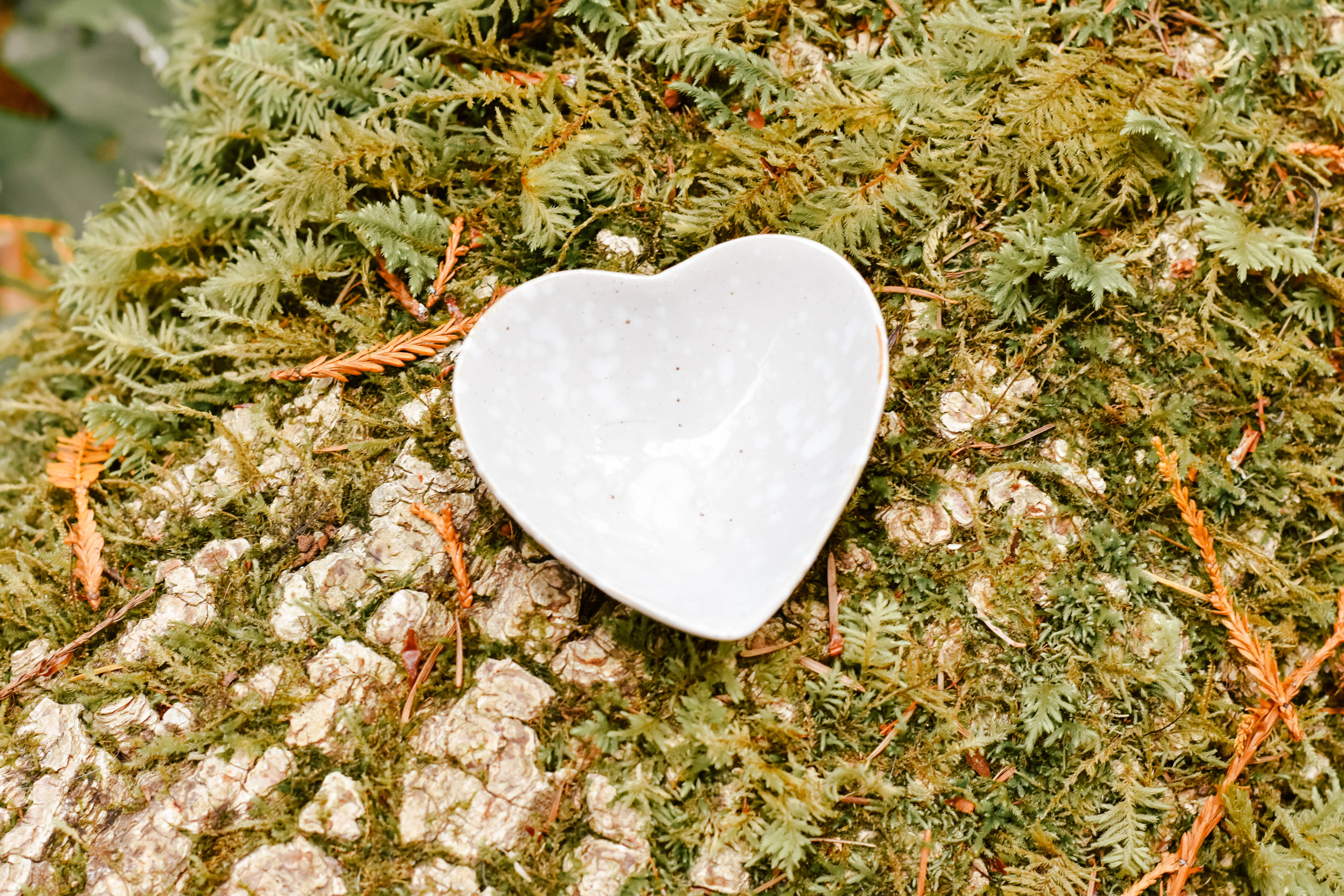 Stoneware heart da8408