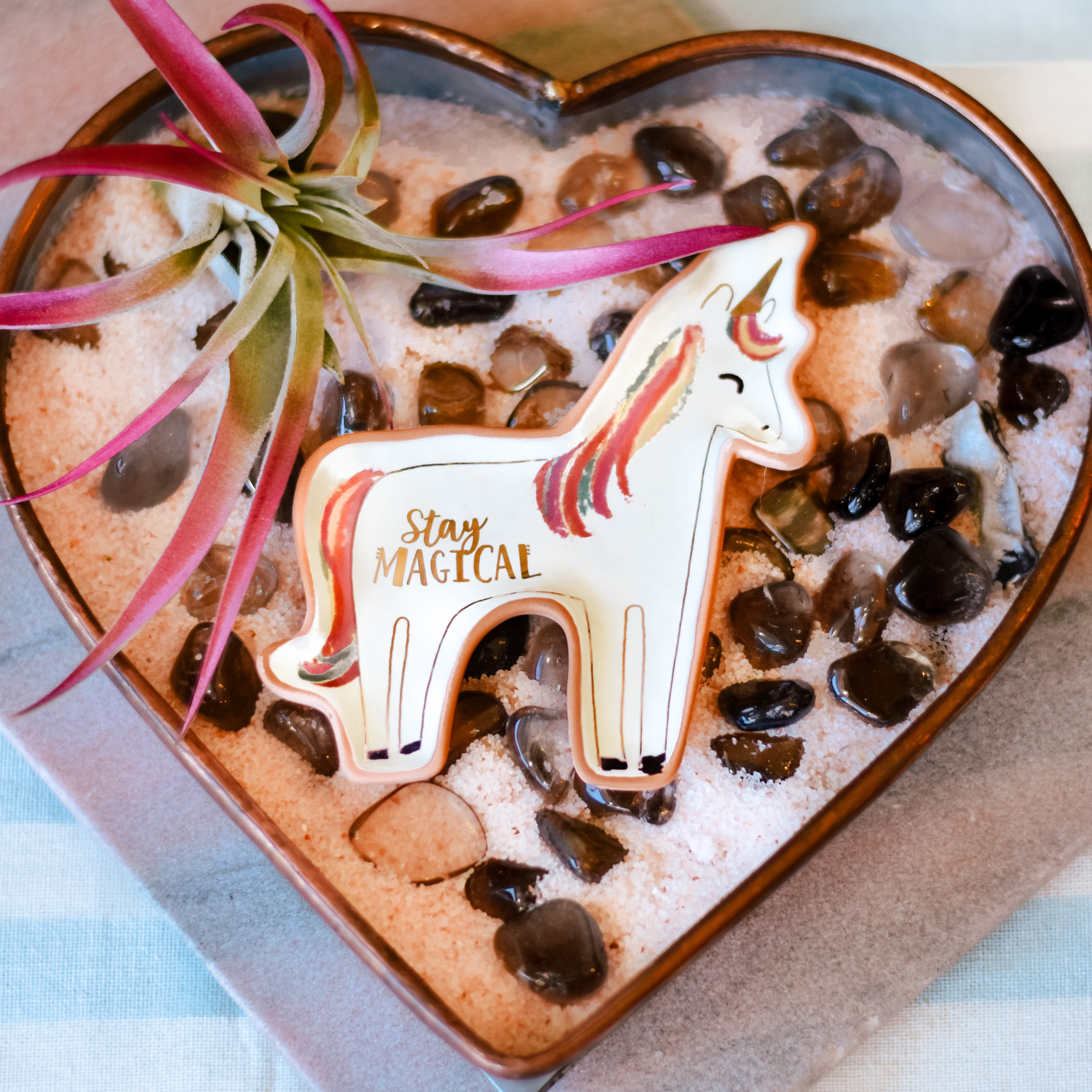 Unicorn trinket dish PKD3QGEHWJA90