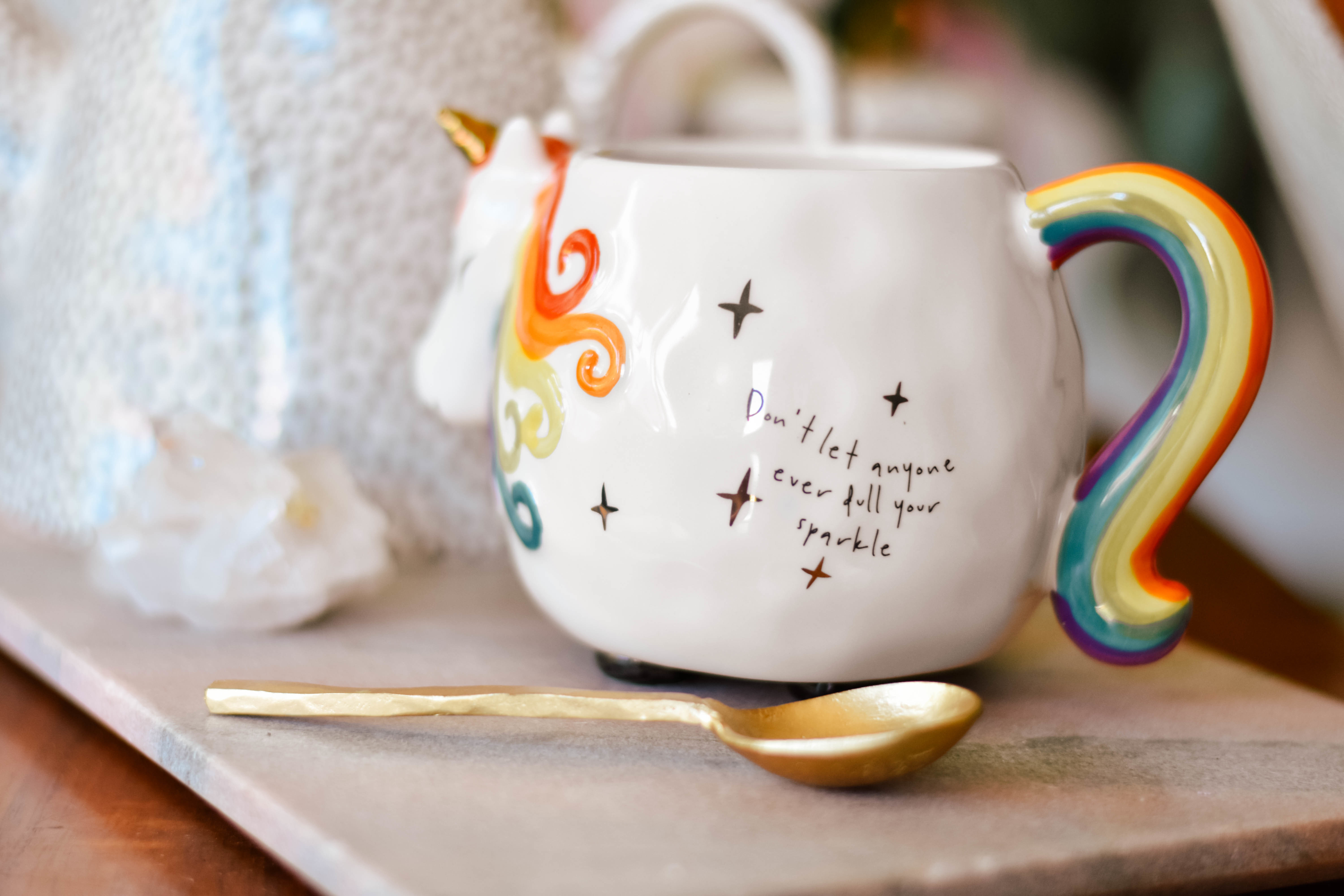 folk mug unicorn mug285