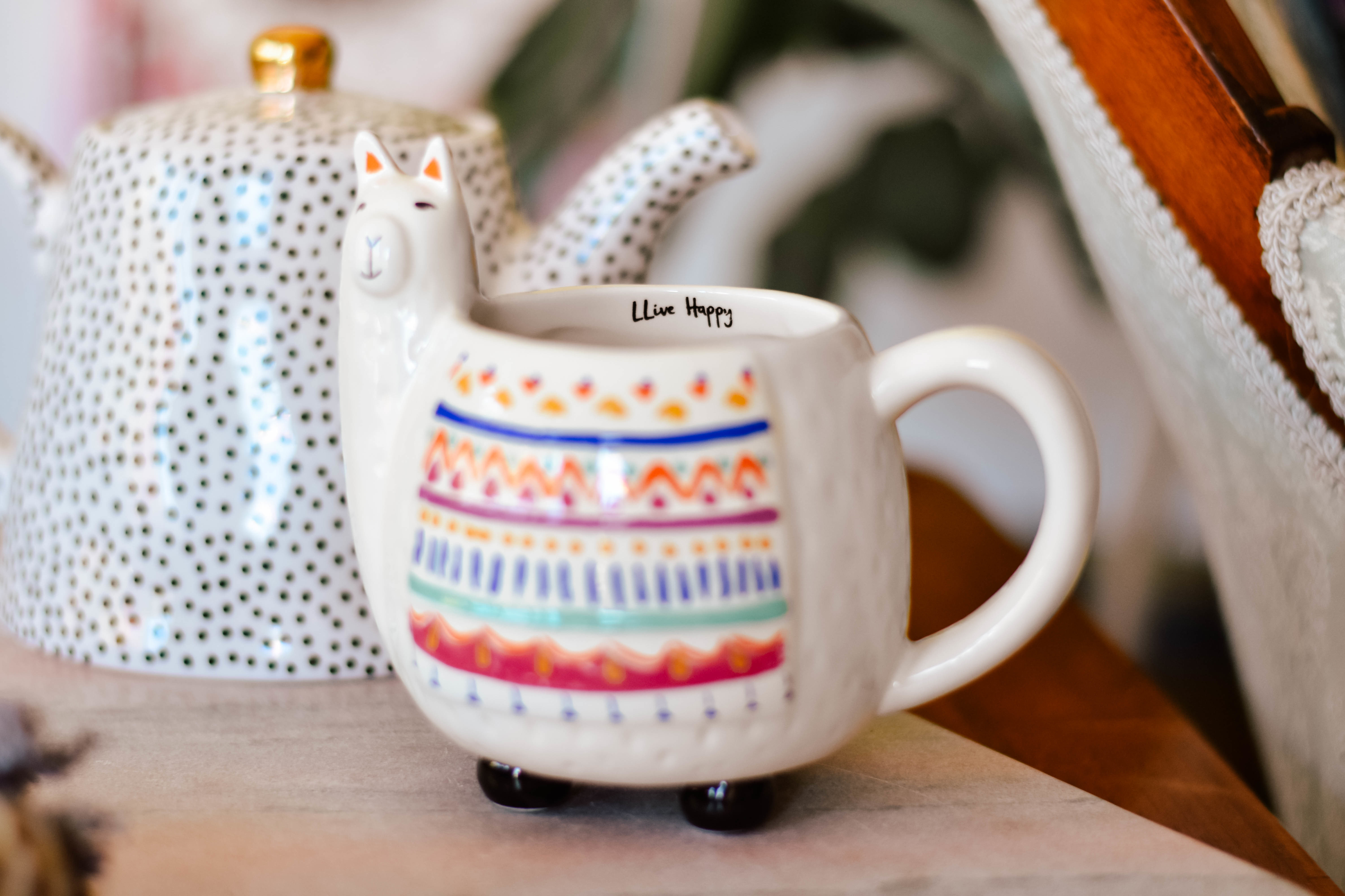 folk mug llama mug289