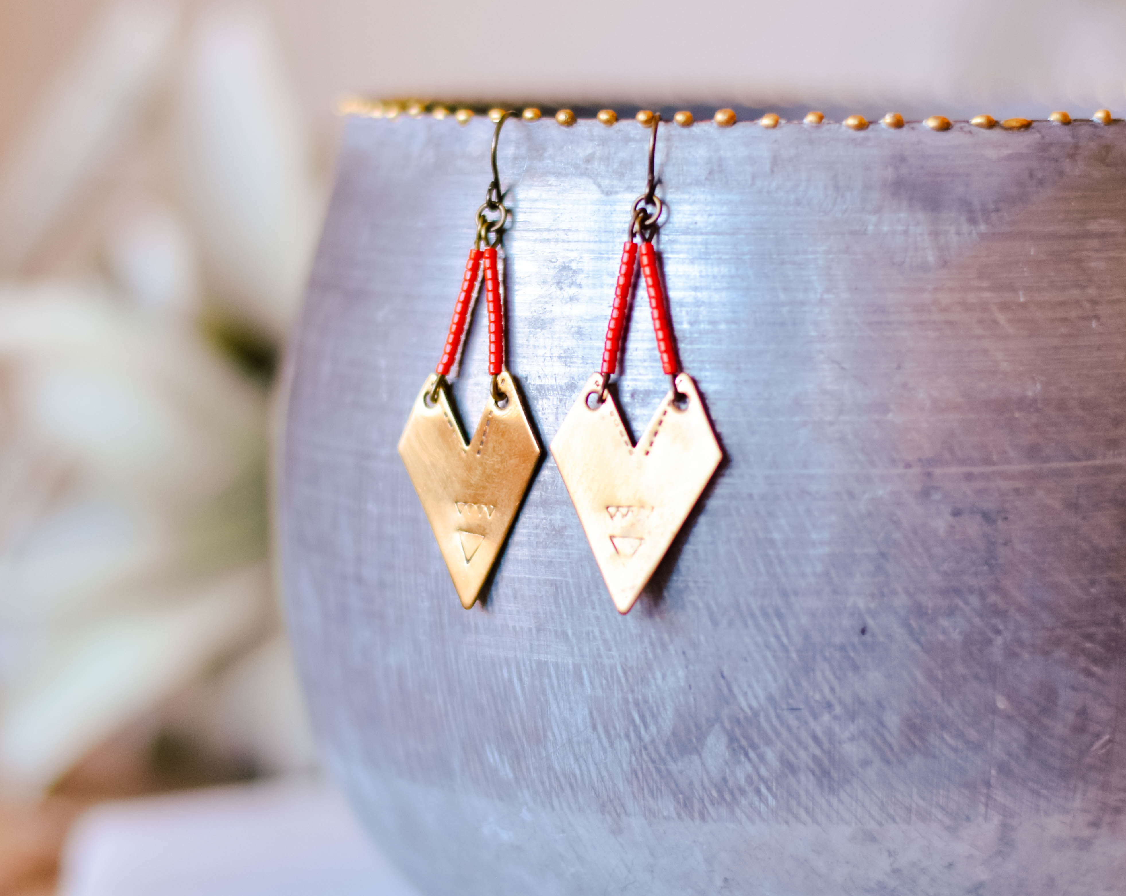 Triangle And Beads