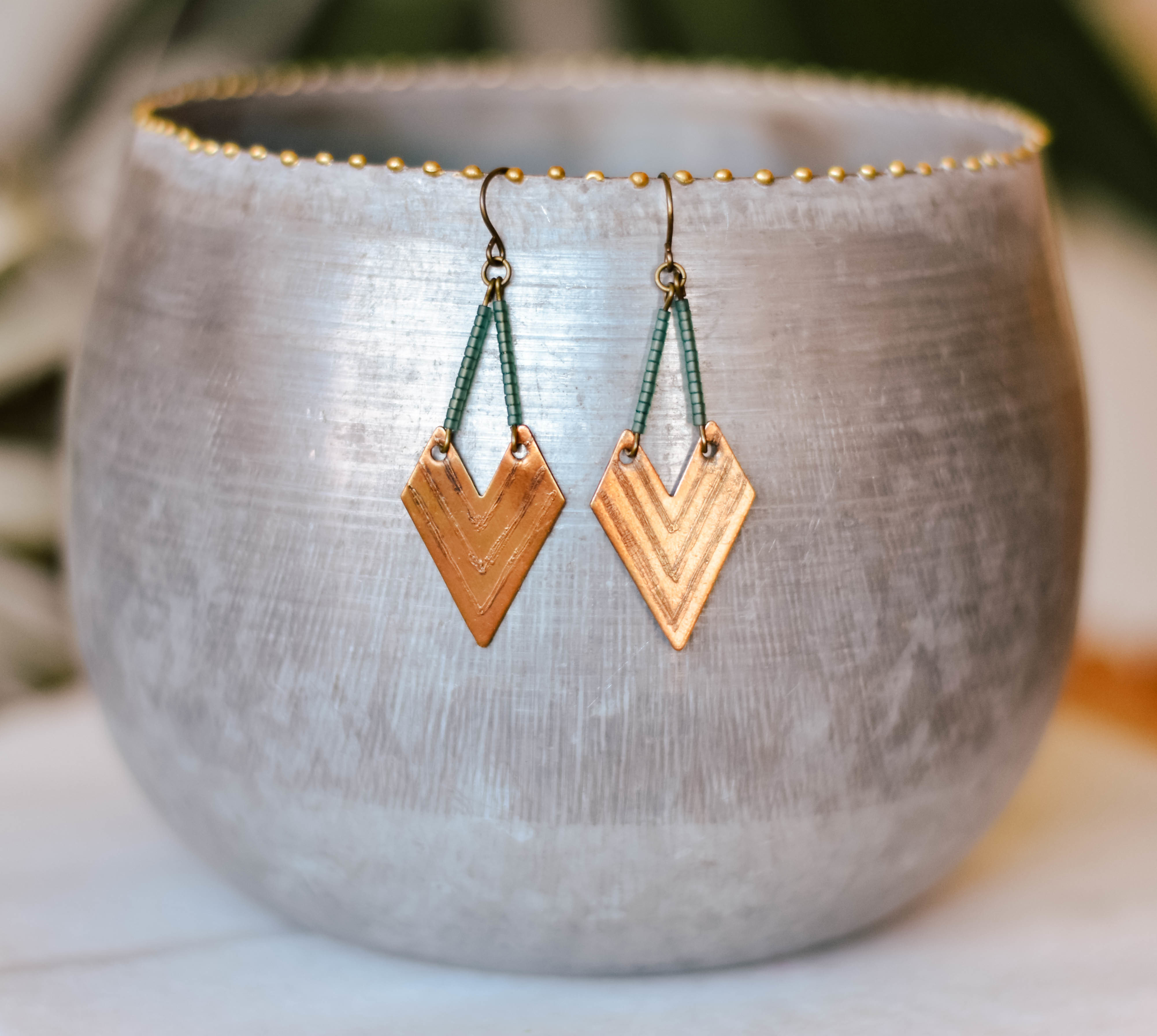 Triangle And Beads
