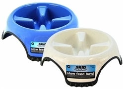 Skid Stop Slow Feeder Bowl