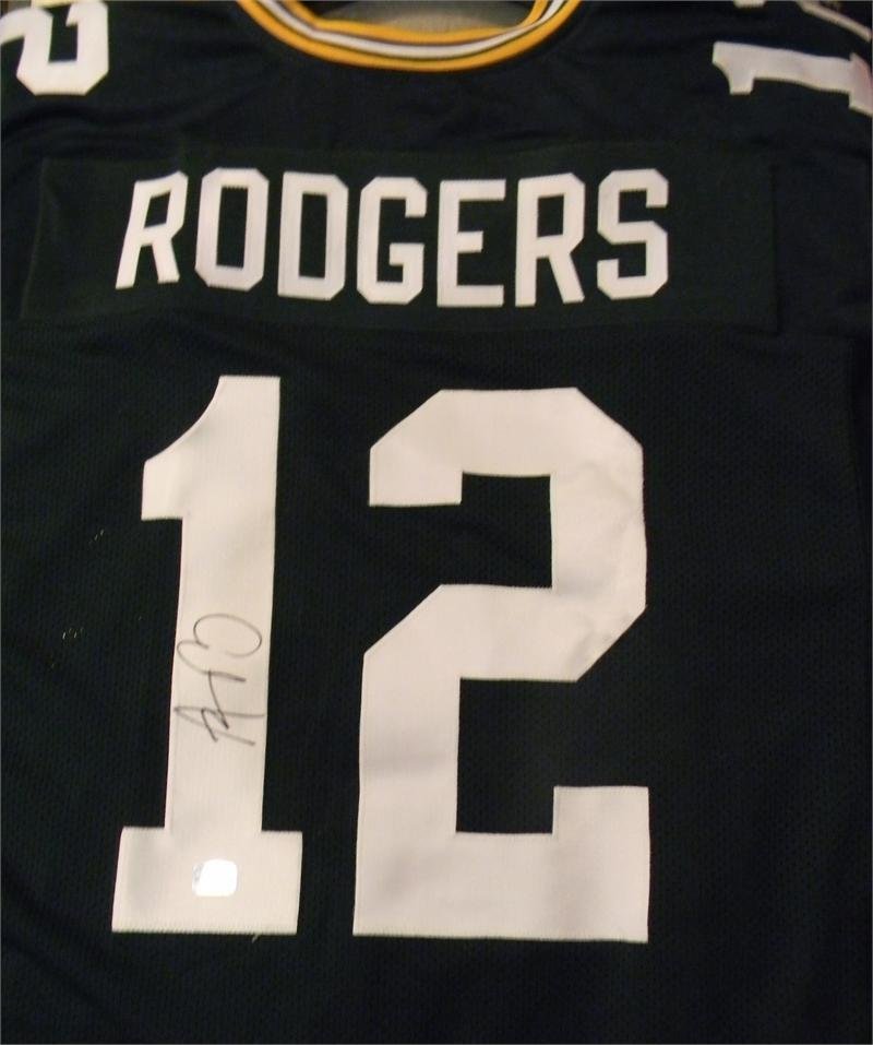 Rodgers #12 Autographed Jersey 00014