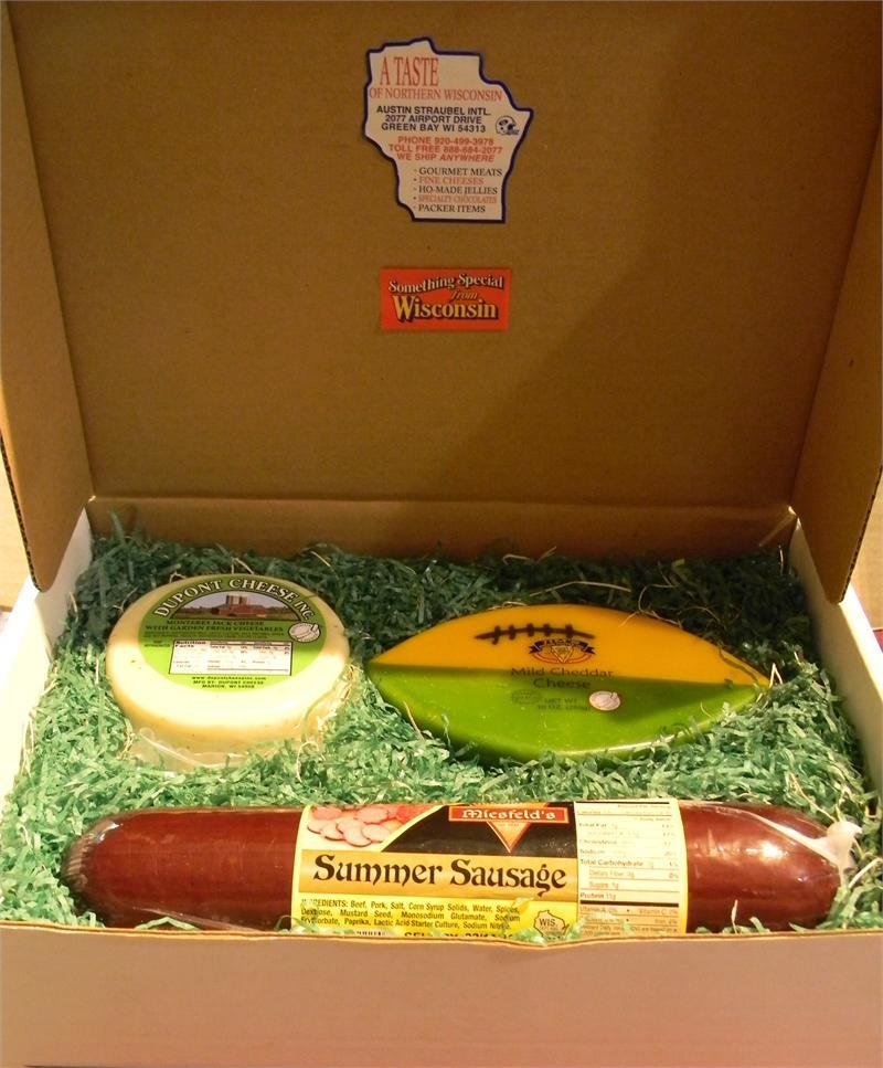 Wisconsin Cheese and Sausage Gift Box