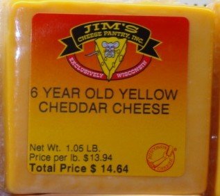 6-year Aged Cheddar Cheese 00050