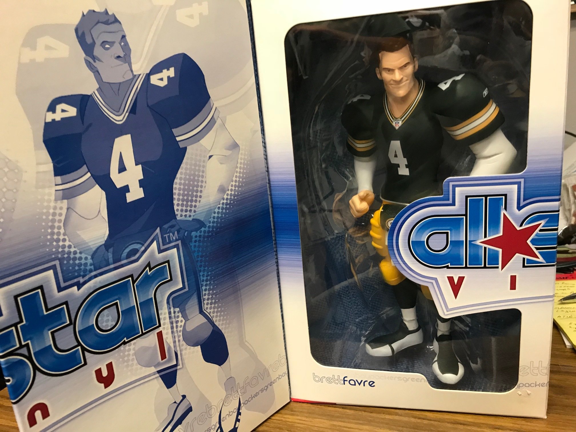 Brett Favre All Star Vinyl Action Figure 00056