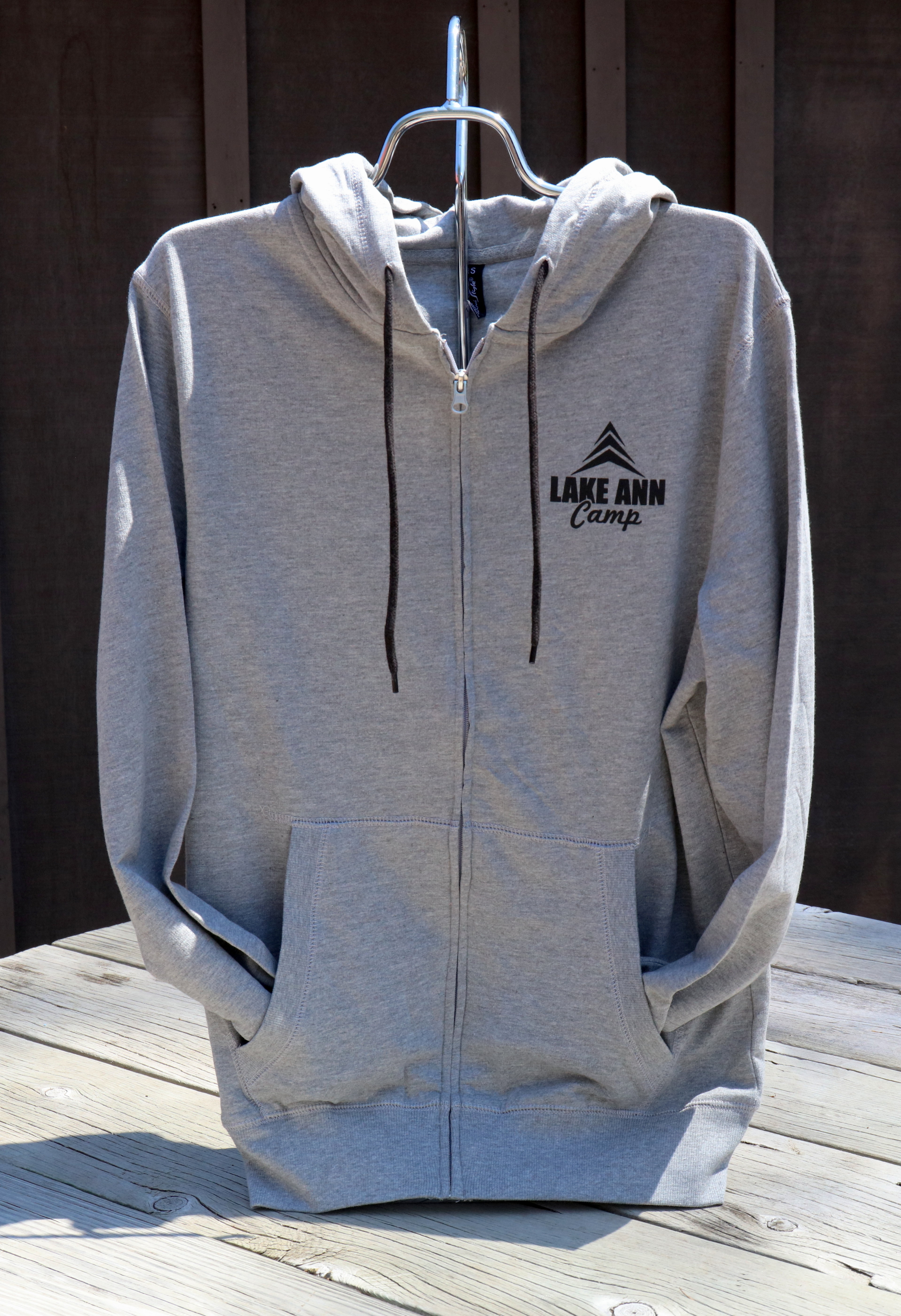 Unisex Zip Hood 558