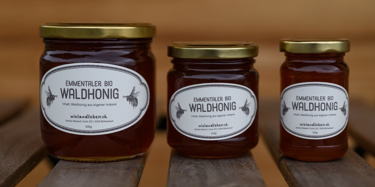 Emmentaler Bio in Umstellung Waldhonig Waldhonig