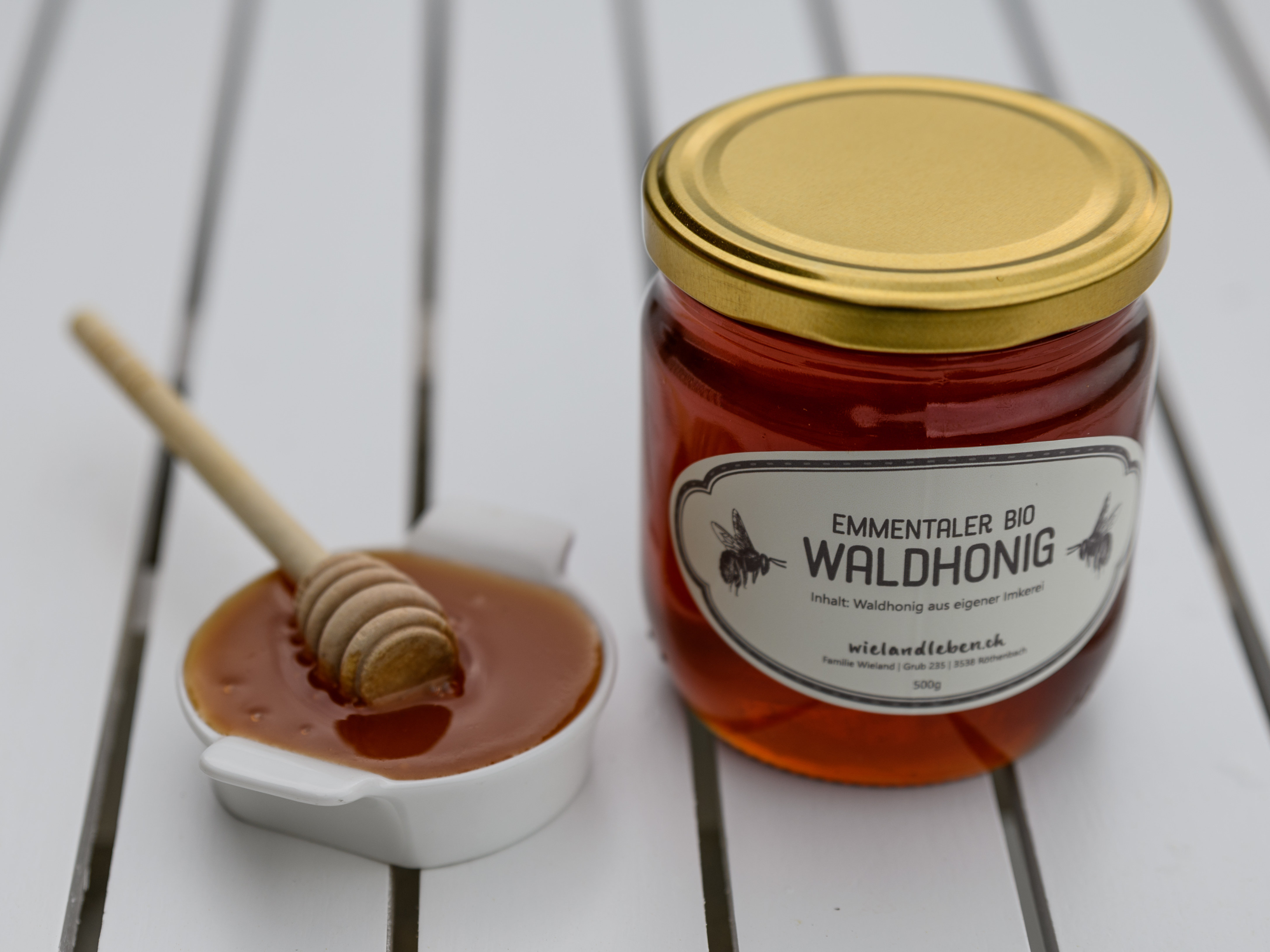 Emmentaler Bio in Umstellung Waldhonig
