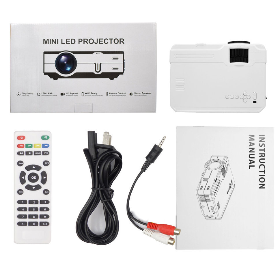 Проектор mini LED Projector RD812 Wi-Fi
