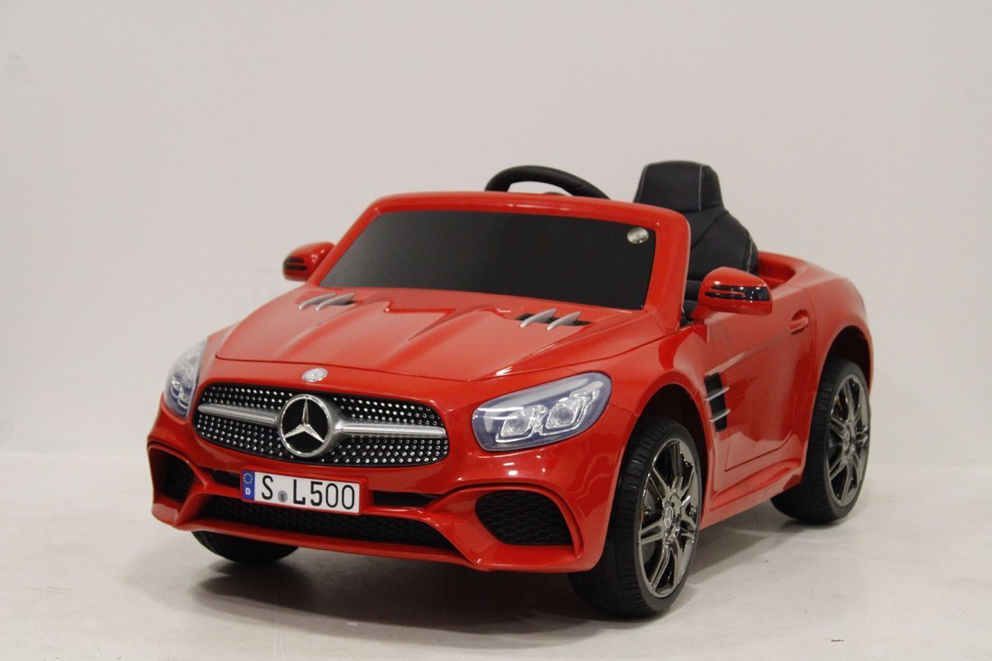 Детский электромобиль MERCEDES-BENZ SL500 (ЛИЦЕНЗИОННАЯ МОДЕЛЬ) с дистанционным управлением