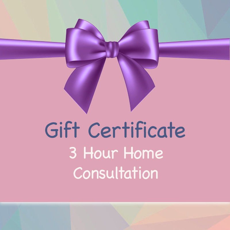 Gift Certificate - Home Consultation Package 00026