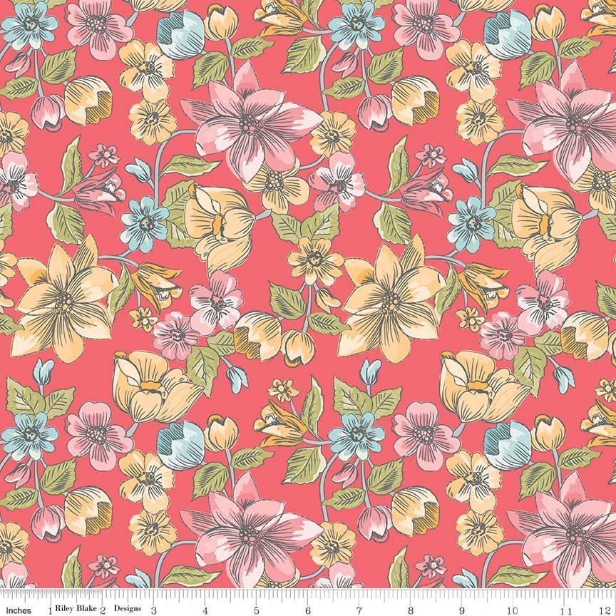 Linen & Lawn Red 889333057963