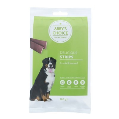 Abby's choice strips lam 200 gr. Abby's choice strips lam 200 gr.