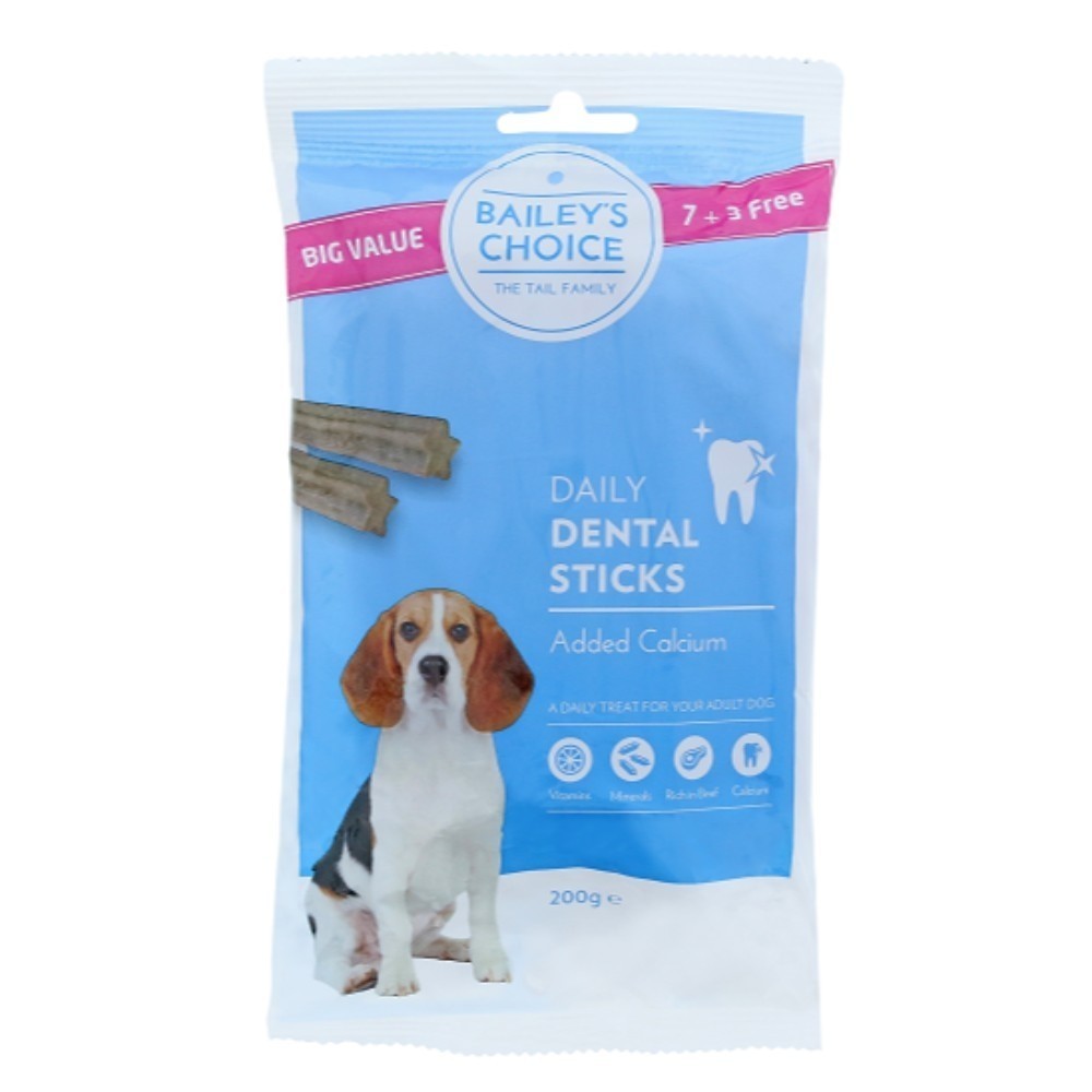 Bailey's choice dental sticks 200 gr. Bailey's choice dental sticks 200 gr.