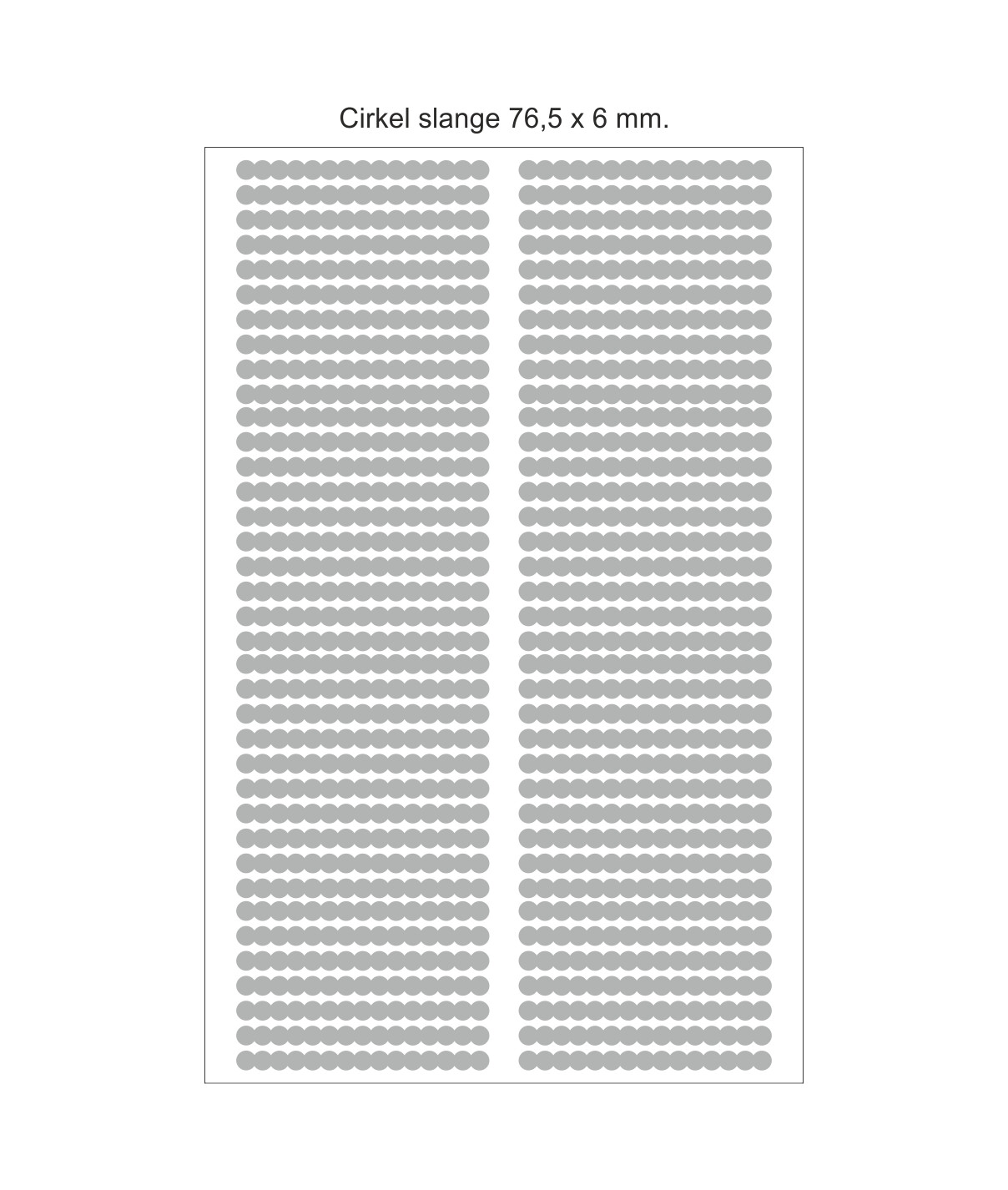 Chokomærker - Cirkel slange Chokomærker - Cirkel slange