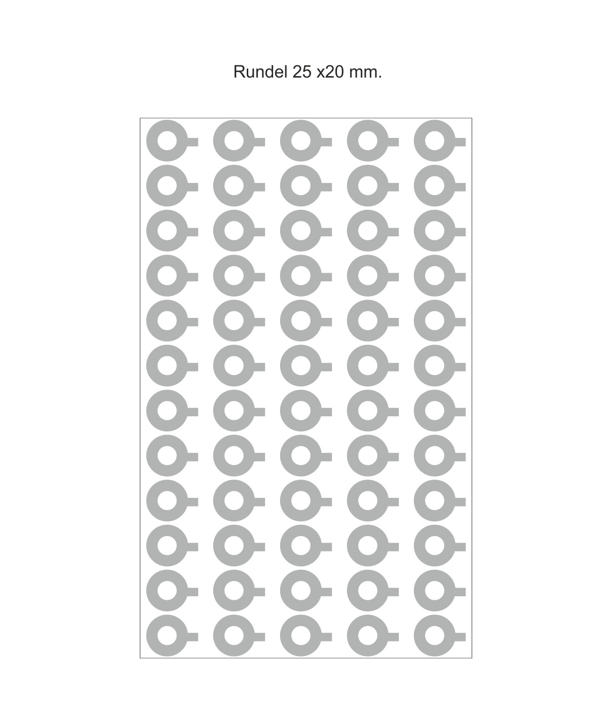 Chokomærker - Rundel Chokomærker - Rundel