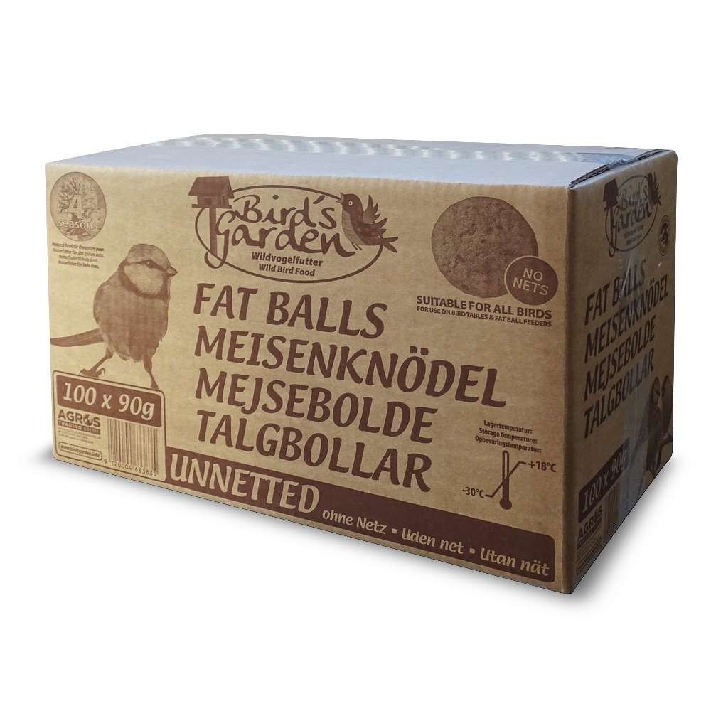 Mejsebolde uden net i kasse 00324