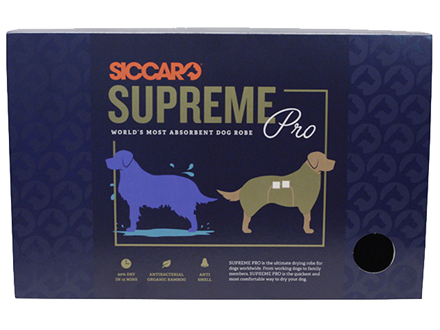 Siccaro Supreme hundekåbe - Olive