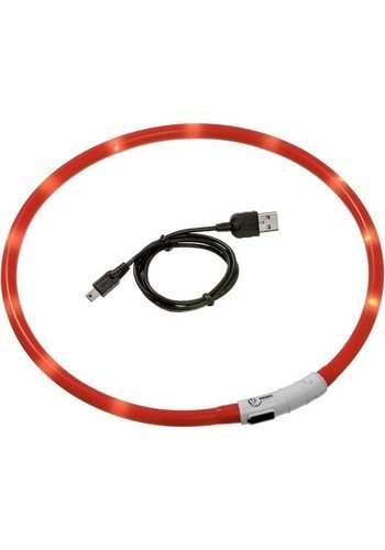 LED halsbånd - Orange 00456
