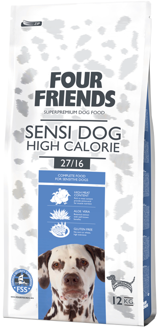 Four Friends sensi dog high calorie 12 kg. 00468